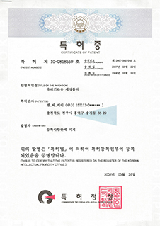 특허 - 유리 기판용 연삭 휠(세척 휠)